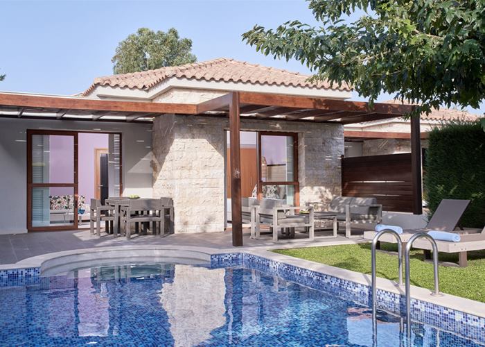 Atlantica Holiday Village Rhodes - Private Villa with Private Pool Garden View