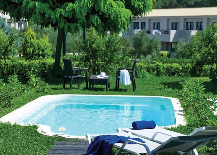 Atlantica Eleon Grand Resort - Family Room with Private Pool Garden View