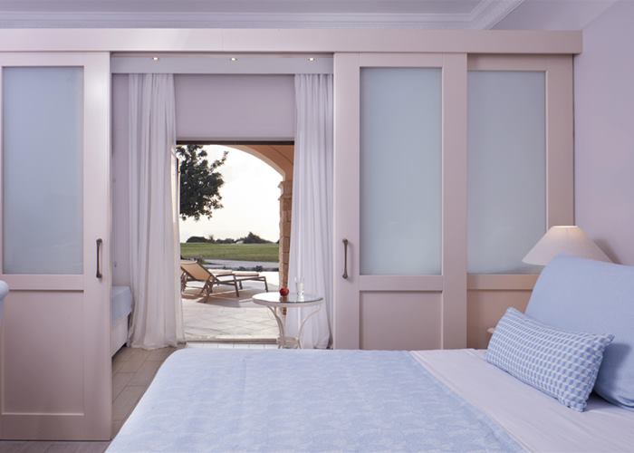 Aphrodite Hills Hotel by Atlantica - Family Room Sliding Doors Swim-Up Golf & Sea View