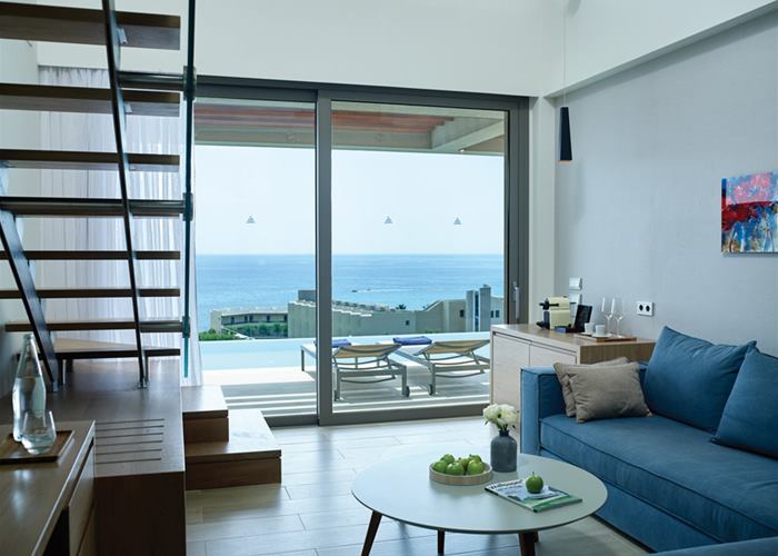 Atlantica Imperial Residences - Deluxe Duplex Suite Swim Up Sea View