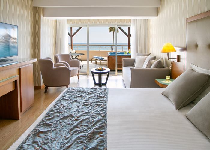 Atlantica Miramare Beach - Deluxe Terrace Suite Sea View with Jacuzzi