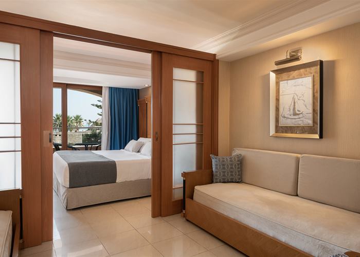 Atlantica Creta Paradise - Family Room Inland View