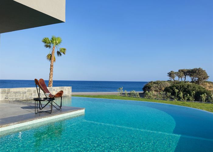 Atlantica Dreams Resort - Beach Front Suite Private Pool Sea View