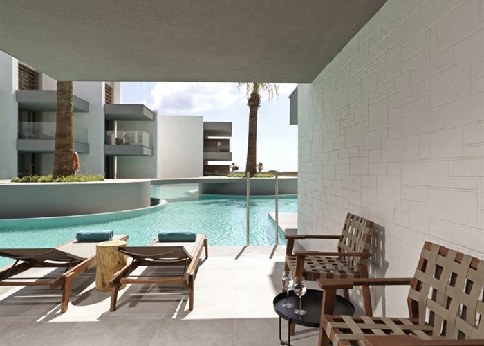 Atlantica Dreams Resort - Family Room Swim Up Pool View