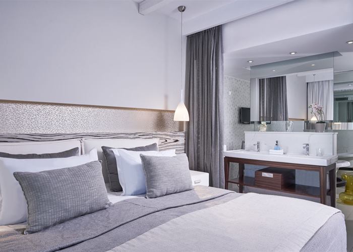 Atlantica Aegean Park - Two Bedrooms Family Premium Suite Room Swim Up Sea View
