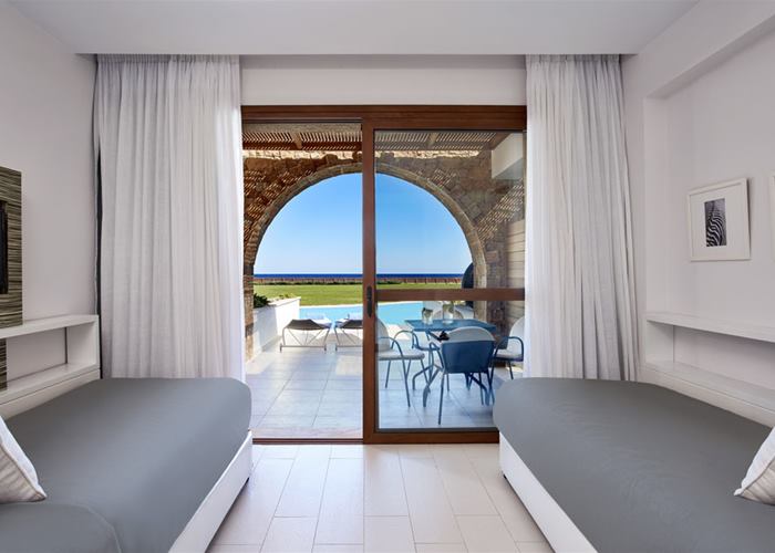 Atlantica Aegean Park - Two Bedrooms Family Premium Suite Room Swim Up Sea View