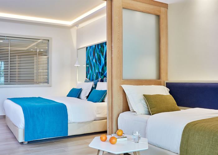 Atlantica Aegean Blue - Premium Family Room Inland View
